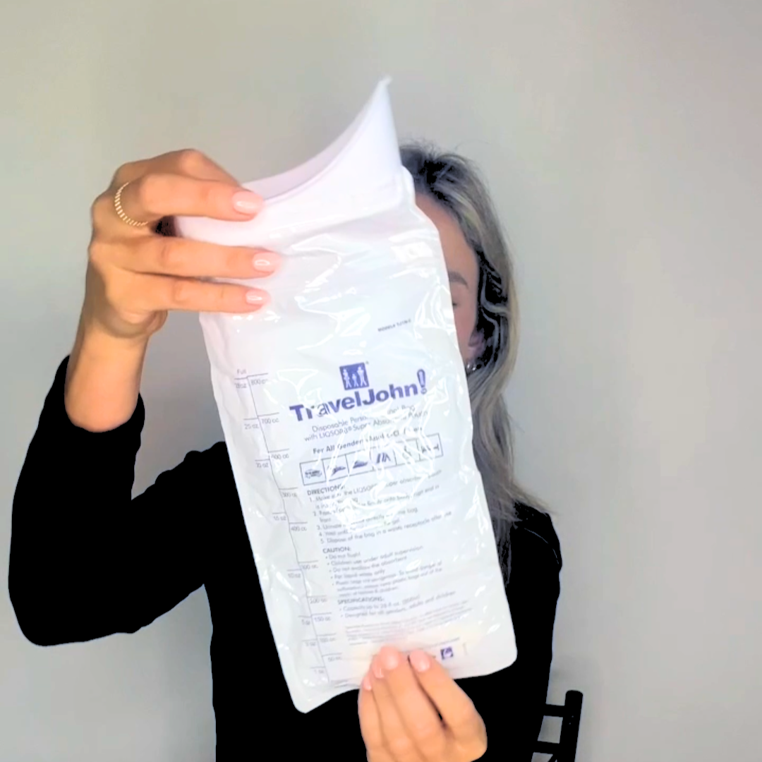 Mozzigear - Wholesale Toilet paper - Travel John Disposable Urinal1