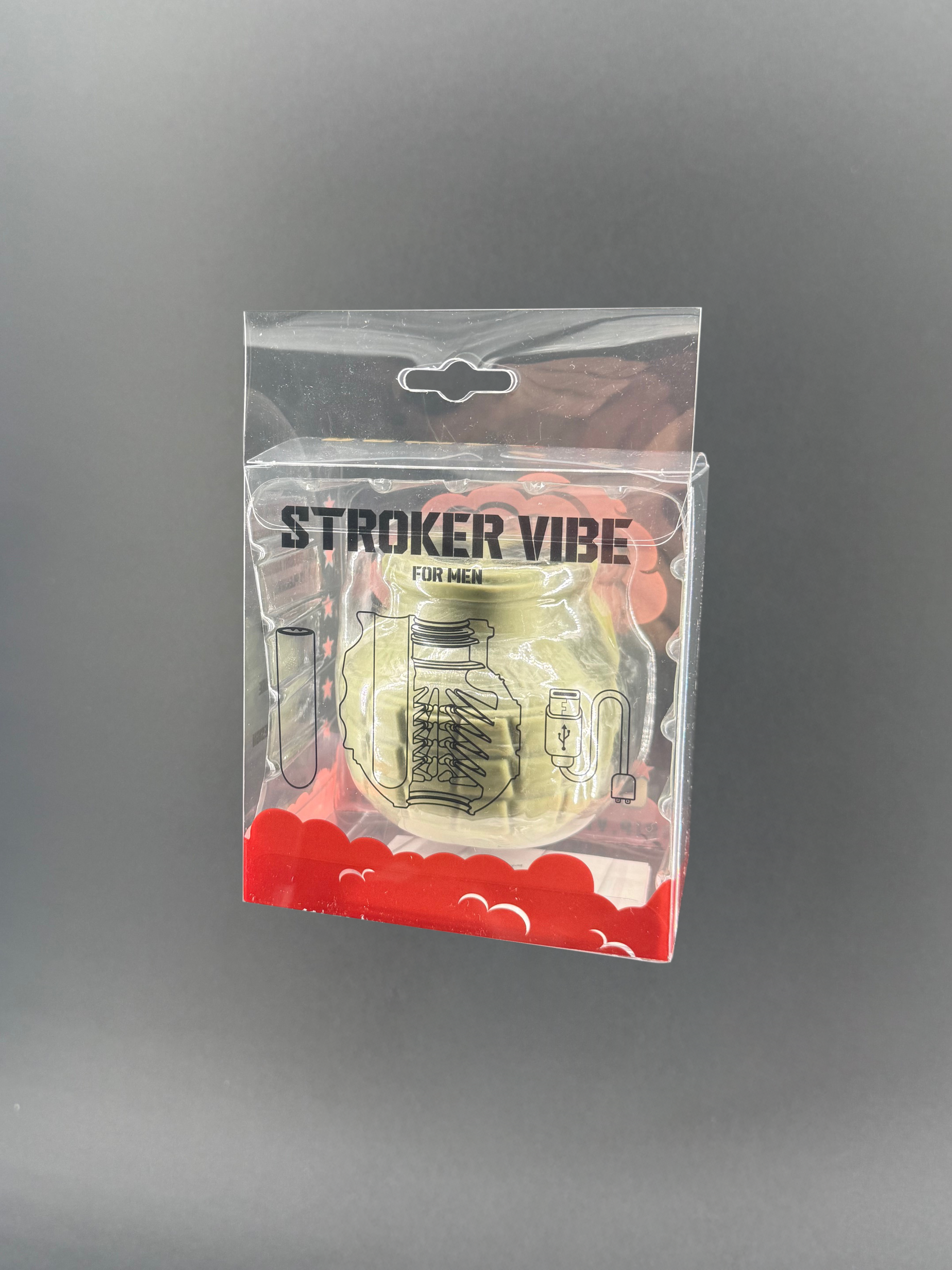 VELVET BRANDS - Wholesale Sex Toy - Bomba Ultra-soft Vibrator and Masturbator for Men with Grip5