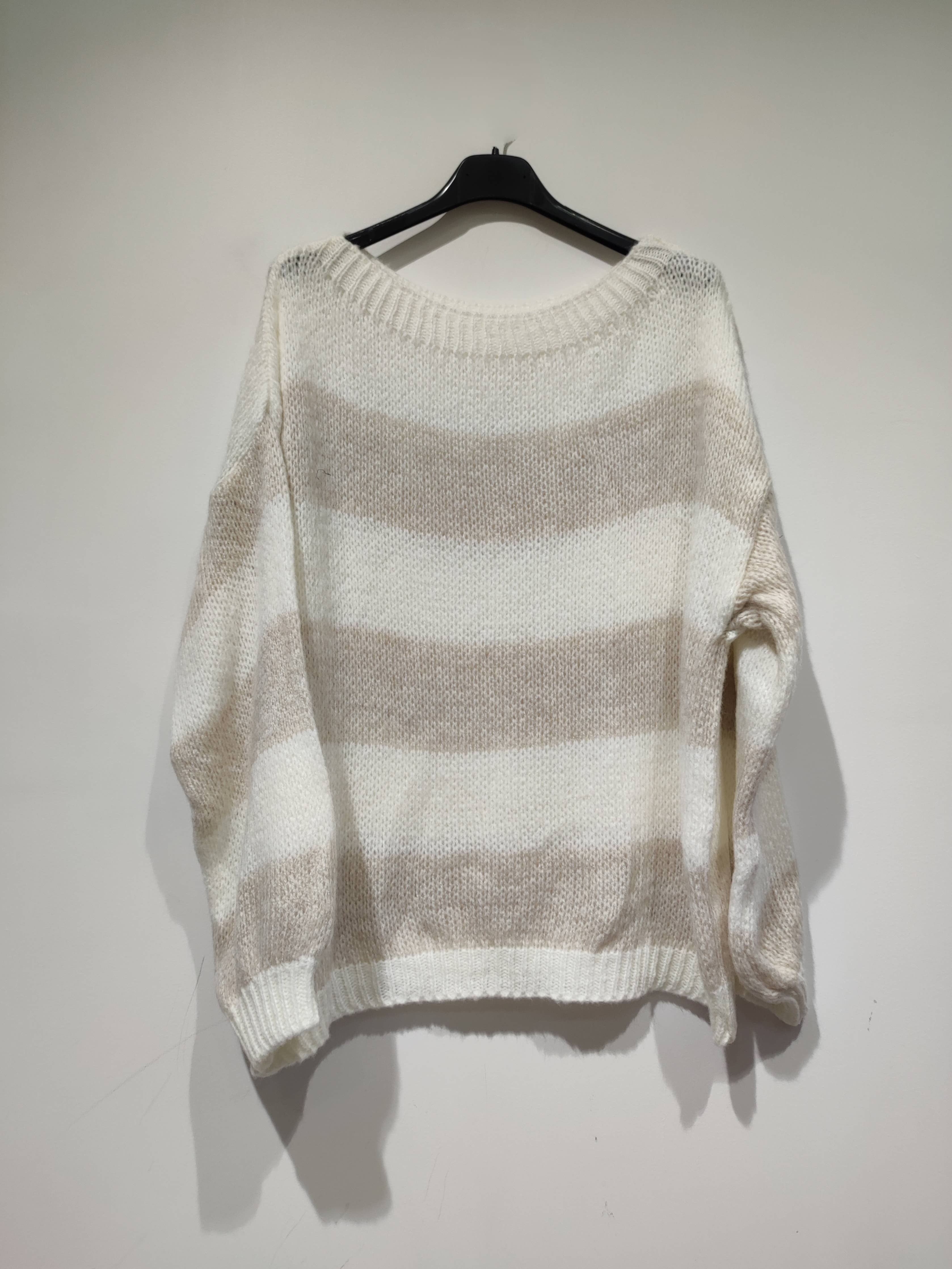Pomelo paris - Vendita all'ingrosso Maglione tricot - Donna - Romy Stripe3