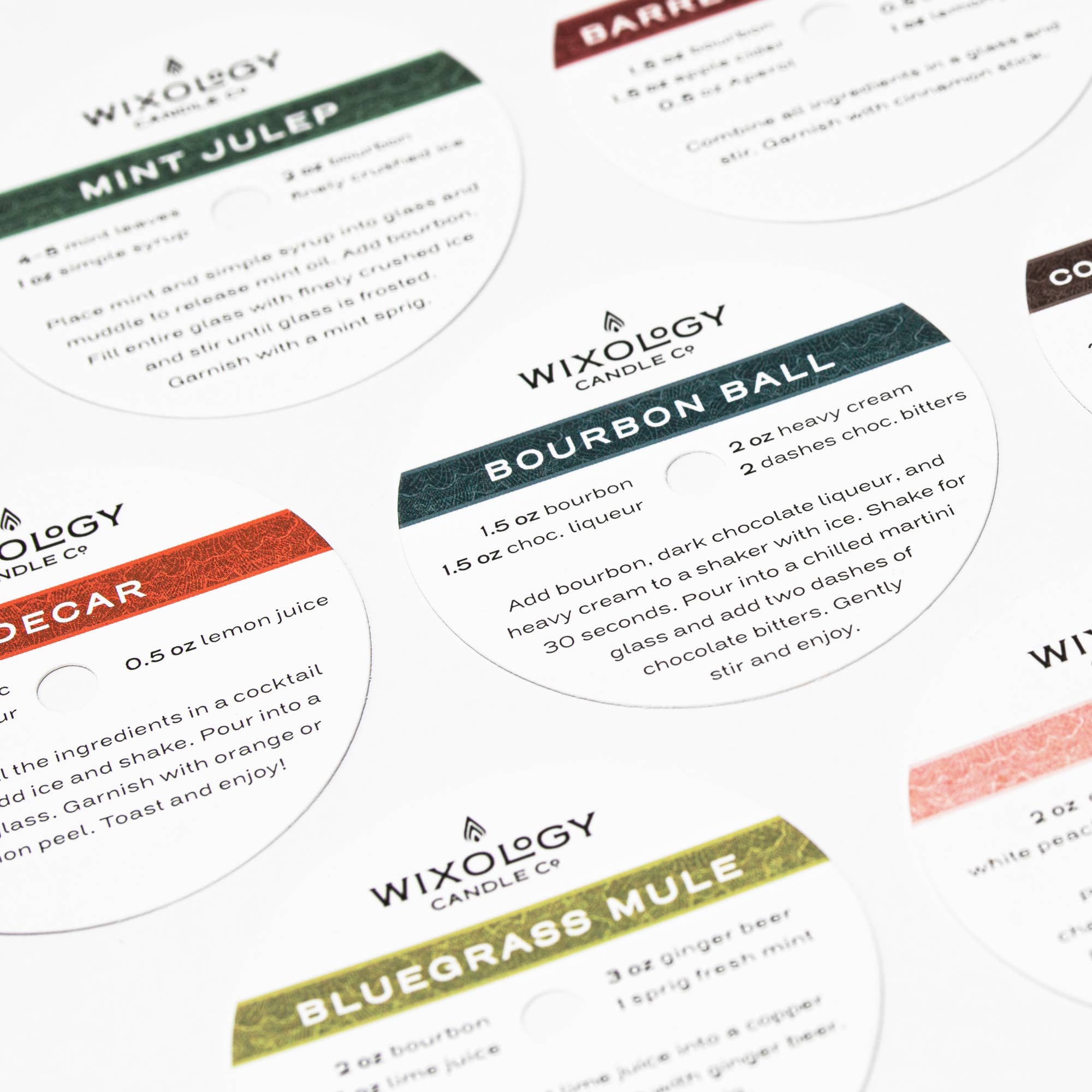 Wixology Candle Company - Wholesale Jar/Filled Candle - Bourbon Ball Chocolate Candle - Reusable 7oz Rocks Glass6