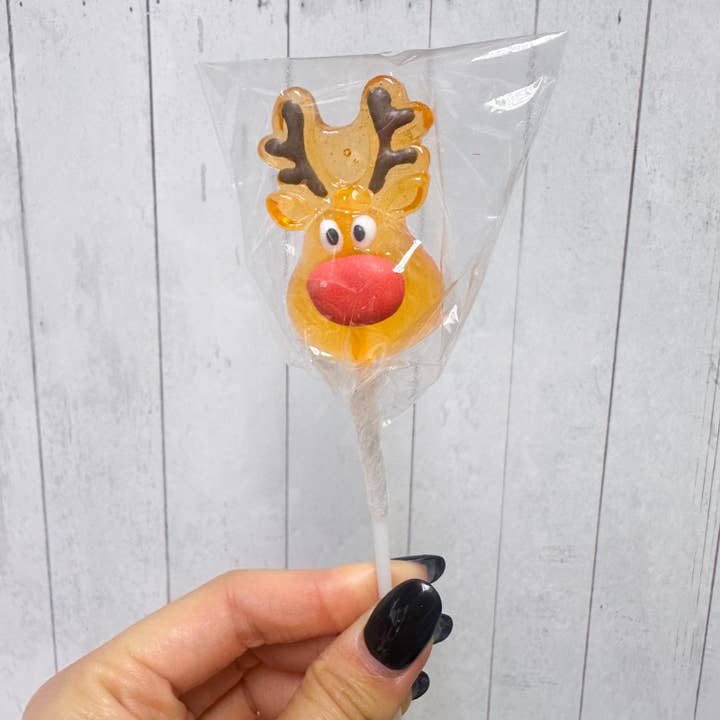 Weavey Studio - Wholesale Lollipop - Christmas Santa, Christmas Tree, Snowman Lollipop(24 Pieces)