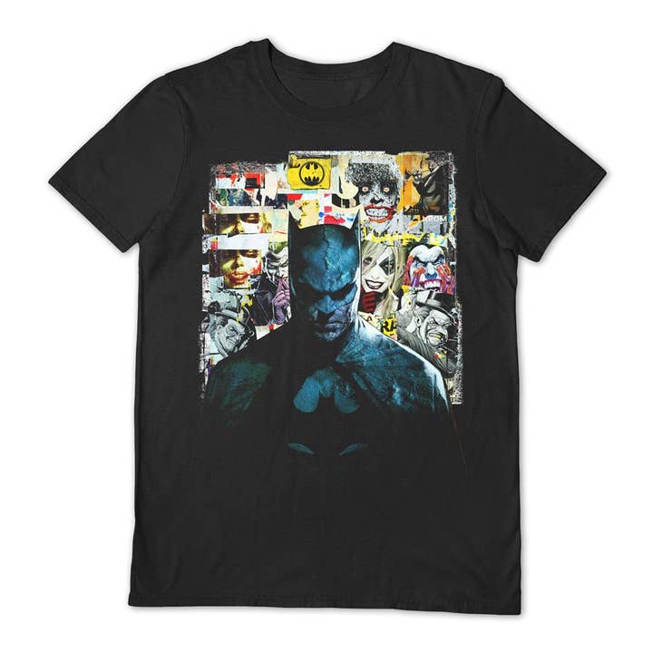 Camiseta negra Batman - Silhouette para venta al por mayor de Pyramid International