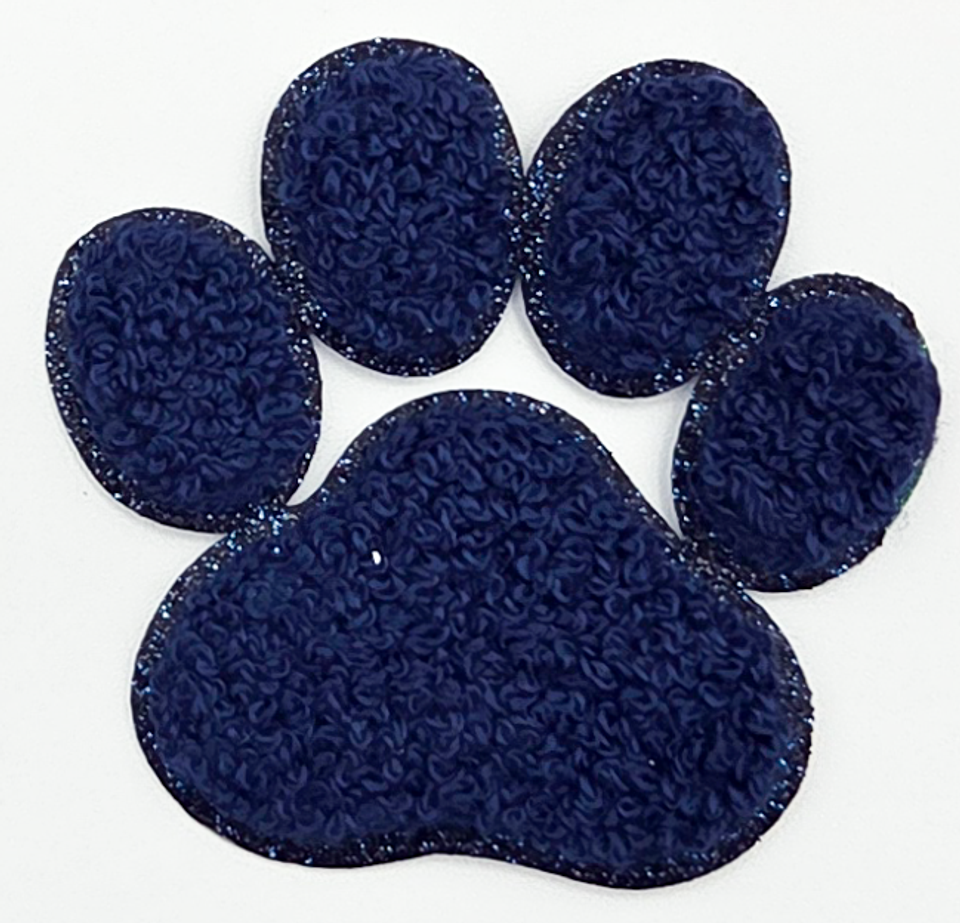 Trendy Transfers - Wholesale Patch - Chenille Paw Print HAT/POCKET Patch6