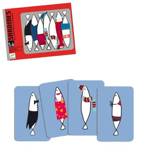Lyeto Toys - Wholesale Card Game - Sardines - Observation and Memory Card Game1