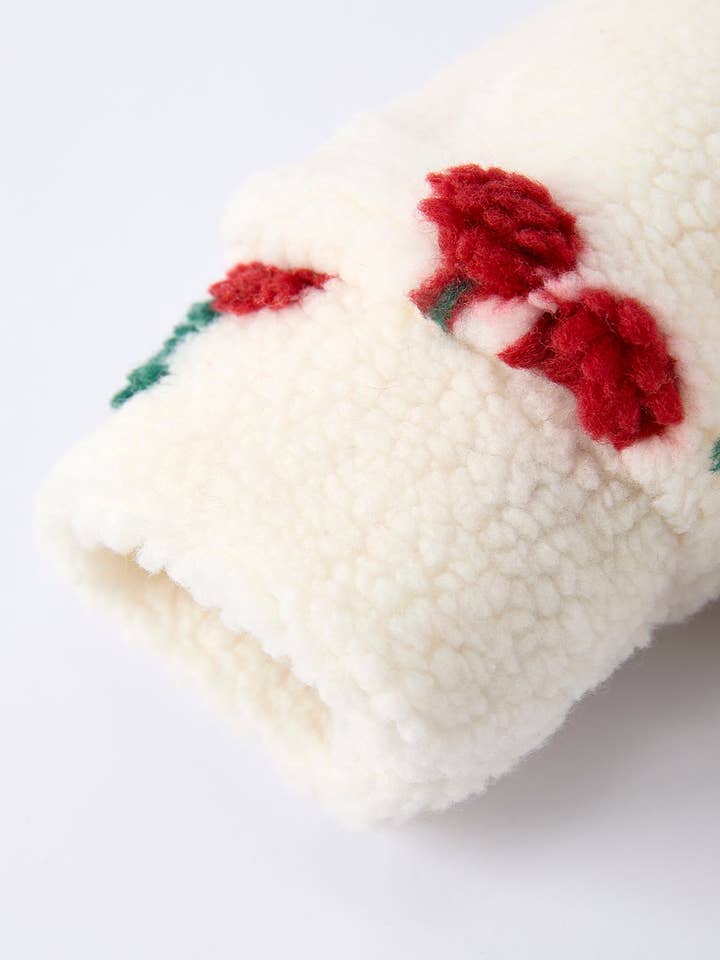 Rylee Faith Designs – Casaco - Crianças por atacado – Casaco de Pêlo de Cereja para Meninas – Casaco de Inverno com Fecho de Correr4