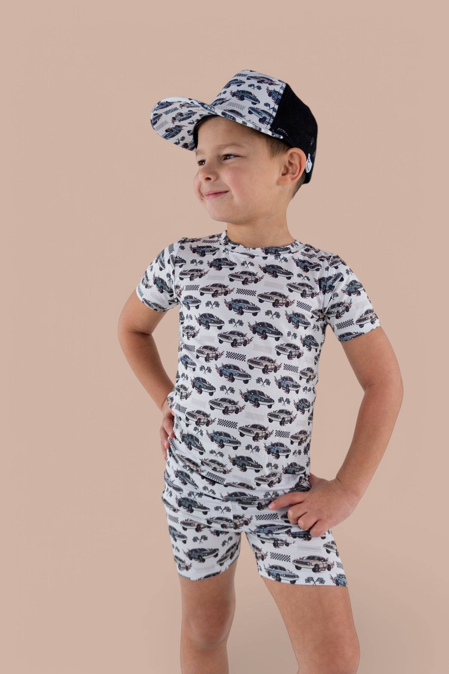 Dream Big Little Co. - Wholesale Kids Hat - Kids - PIT CREW DREAM TRUCKER HAT4