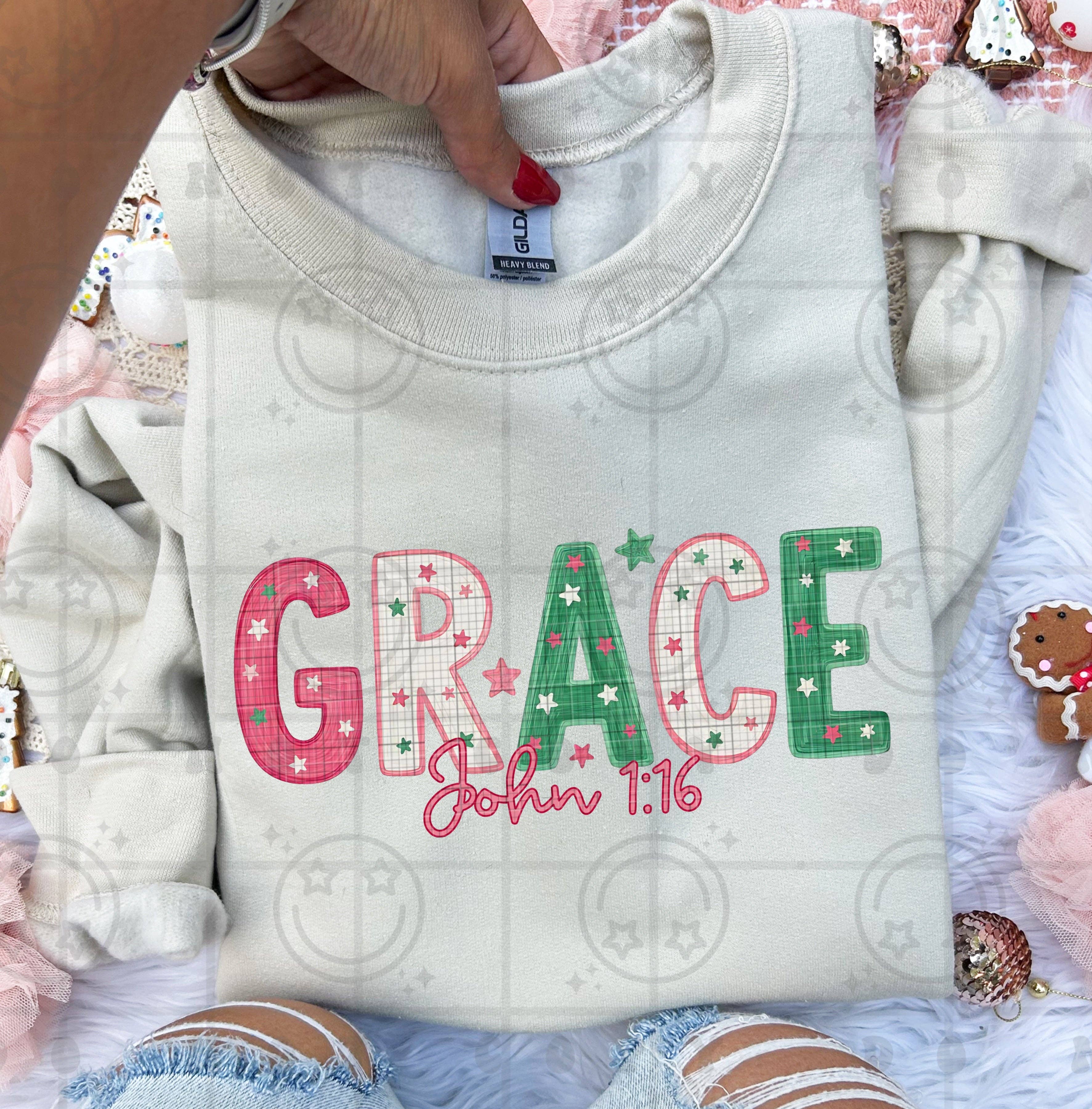It's Transfer Time - Wholesale Sublimation Transfer - 6557 - Grace John 3:16 *DTF Transfer0