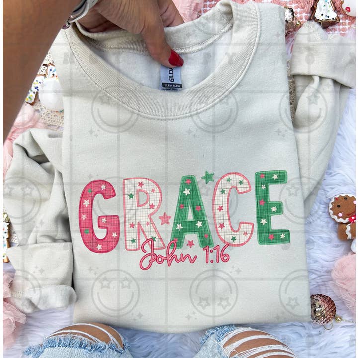 It's Transfer Time - Wholesale Sublimation Transfer - 6557 - Grace John 3:16 *DTF Transfer