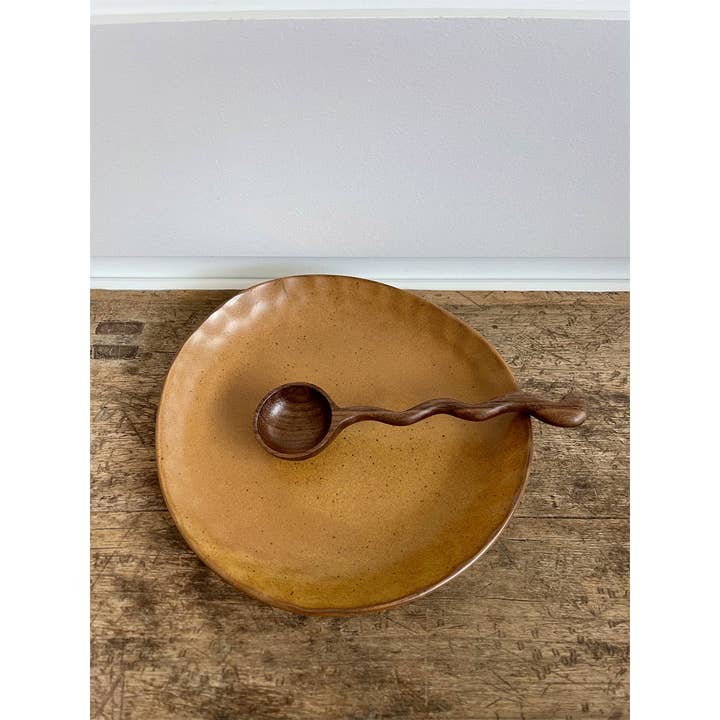 Gohobi (We cover U.S. import duties) - Wholesale Kitchen Spoon - Gohobi Walnut Long Crank Spoon1