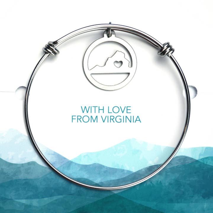 Bracelet Amour de Virginie (Cœur) pour la vente par Melissa Lew