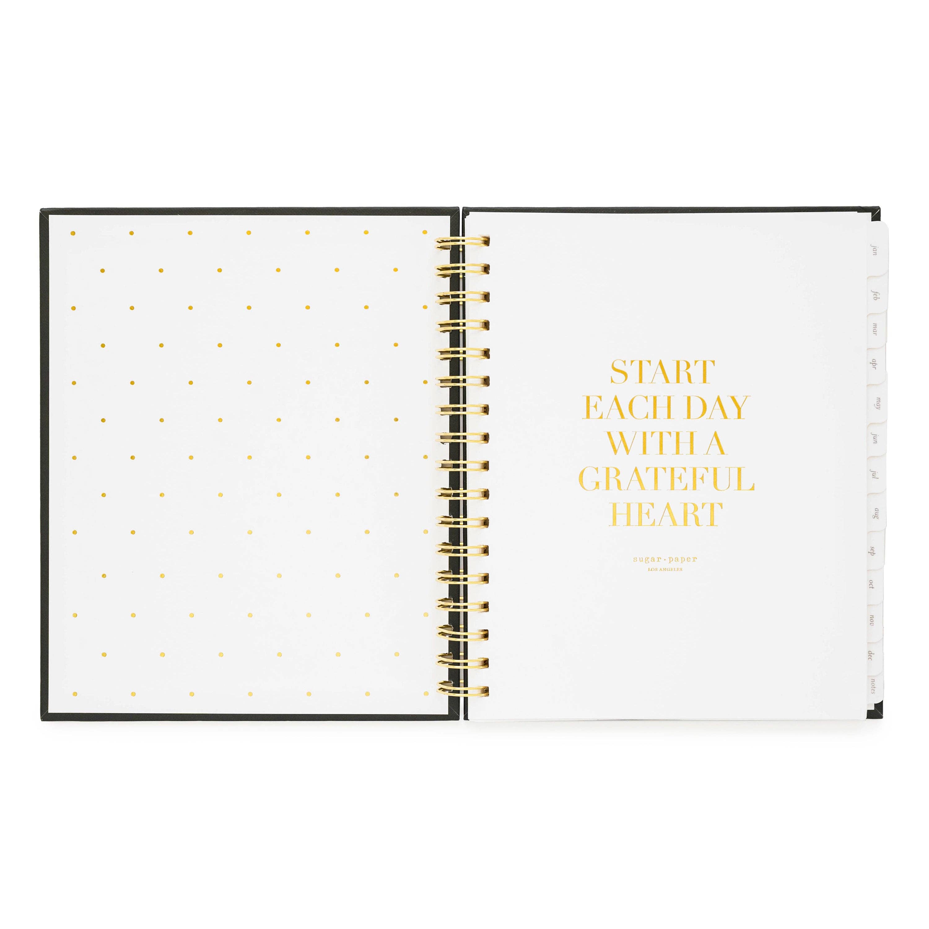 Sugar Paper - Wholesale Planner - 2026 Black Signature Spiral Planner2
