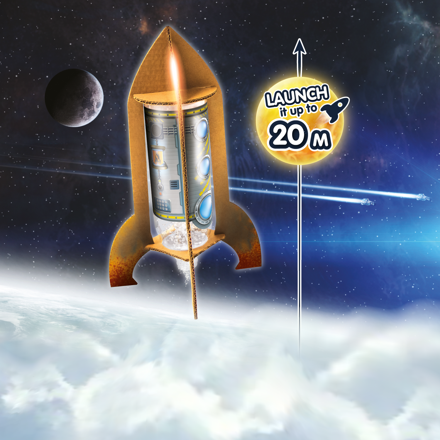 Science4you - Vente Lot de jouets – enfant - Super Rocket - Jeu éducatif pour enfants (7 langues)6