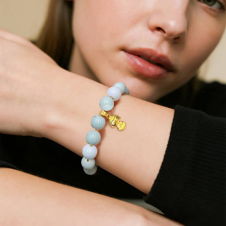 Larme De Sirene × Mankin Kralenarmband - Ocean Whisper voor wholesale door Larme De Sirene