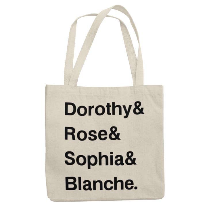 Golden Girls Names Tote for wholesale by Lucky Mfg. Co.