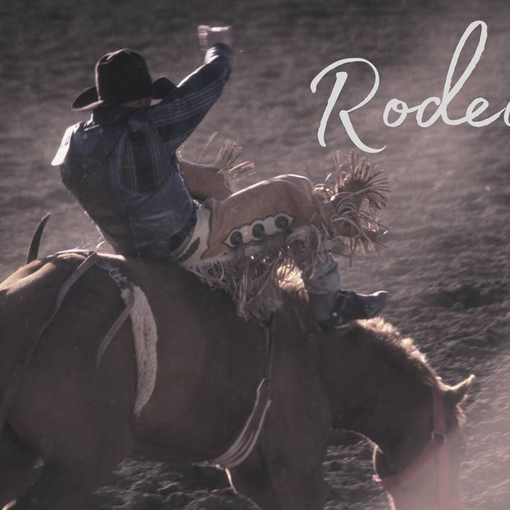 Rodeo Cowboy Postcard, Texas Stationery Gift for wholesale by Piles of Postcards