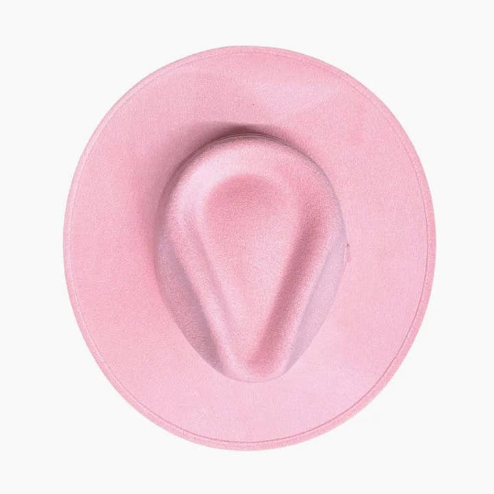 Cappello Fedora Rosa Bambino con Personalizzazione LOCO per la vendita all'ingrosso da parte di Margarita