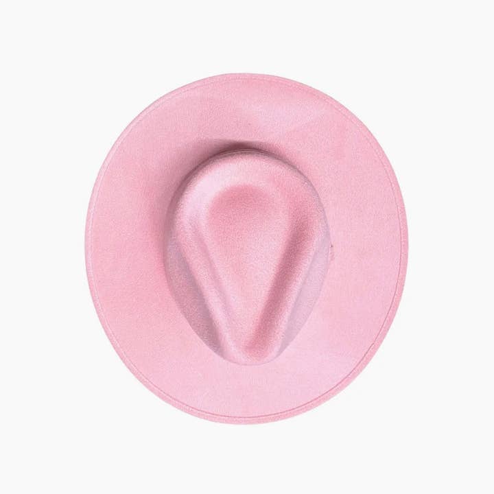 Rosa Fedora-barnhatt med anpassning för wholesale av Margarita