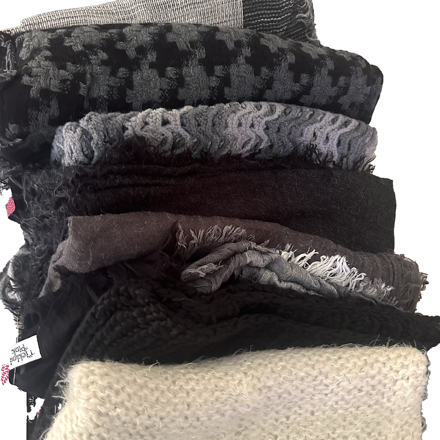 Chloe & Lex - Wholesale Scarf - Women's - Bundle of 50 Assorted Scarves- Final Sale - Wholesale Set6