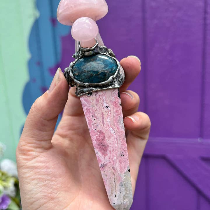 Aurafy - Wholesale Spiritual Stone/Crystal - Octopus mushroom totem, spiritual tool