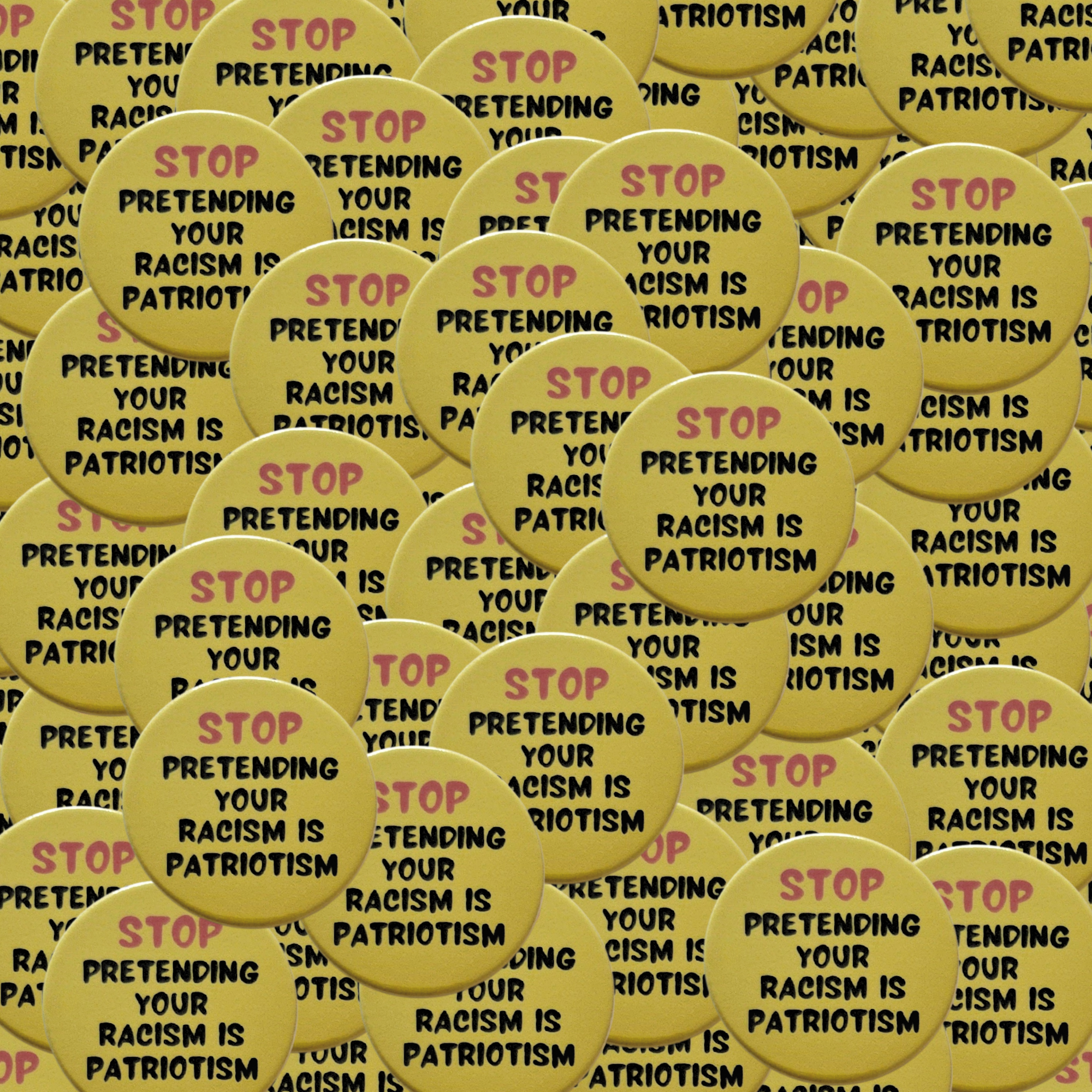 sent with Pride – wholesale Lapel pin/button – Stop Racism badge, stop racism pin badges   2