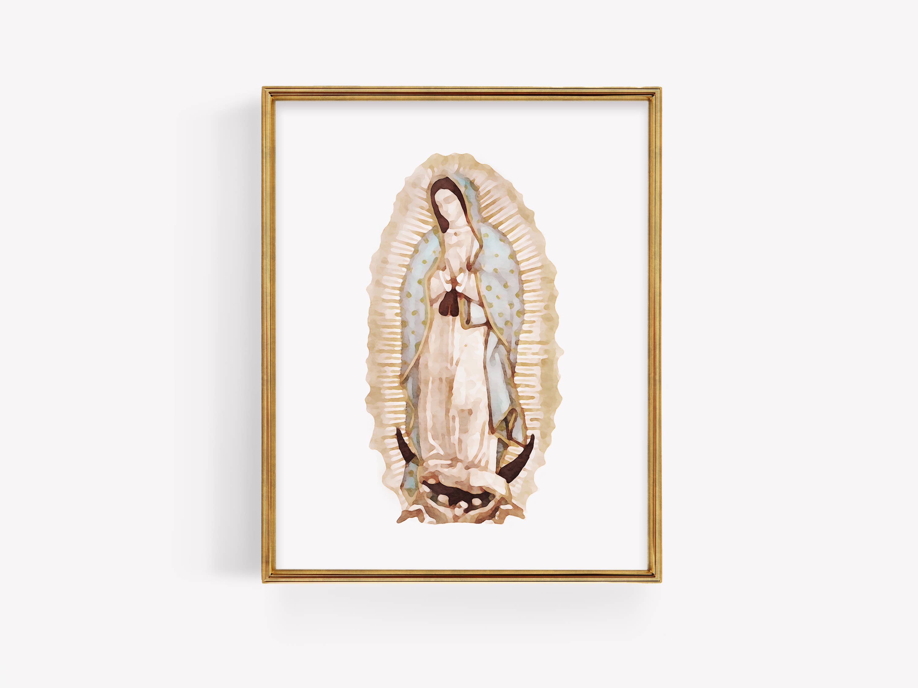 Reap+Sow - Wholesale Art Print - Our Lady of Guadalupe Watercolor Art Print11