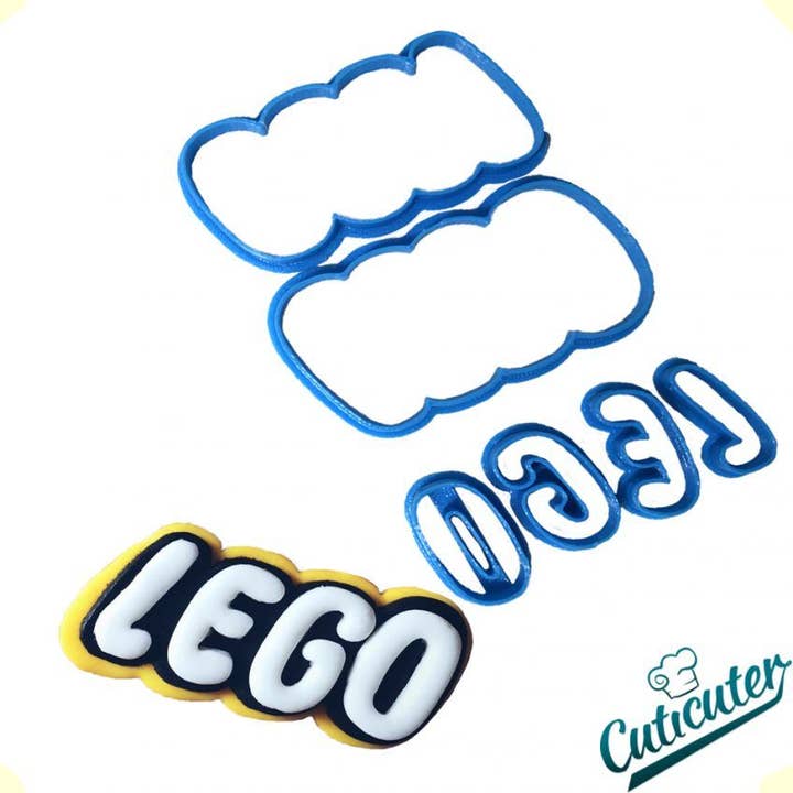 Emporte-pièce Lego en pâte à sucre pour la vente par Cuticuter