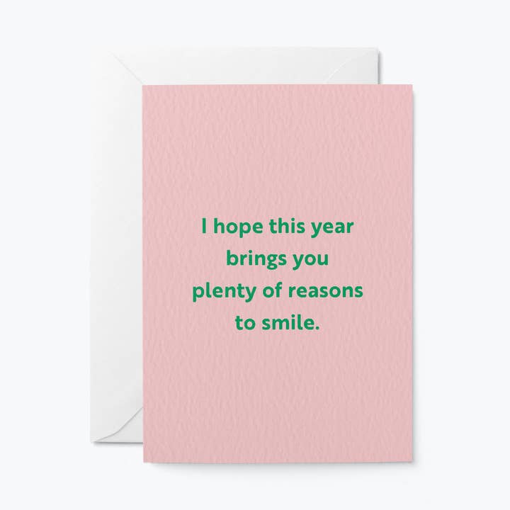 Reasons to smile for wholesale by The Kind Words Co.