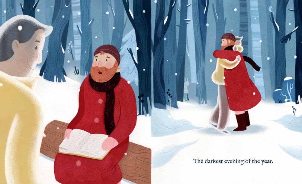 Familius, LLC - Wholesale Preschool Book (3-5) - Stopping By Woods on a Snowy Evening7
