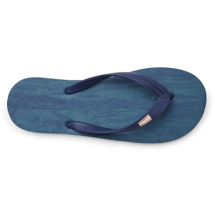 Men's Classicz Remix Surge | Navy Rubber Flip Flops for wholesale on Faire