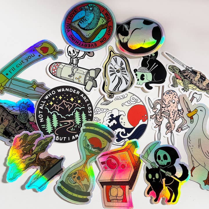 Mystery Sticker Pack for wholesale by Strike Gently