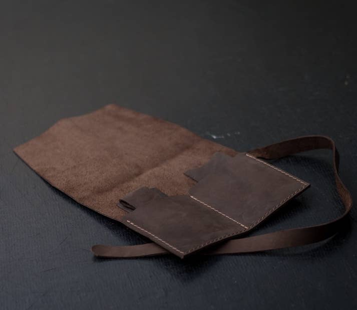 Leather Watch Roll For 2 5 Watches 3 Leather Colors Faire Com