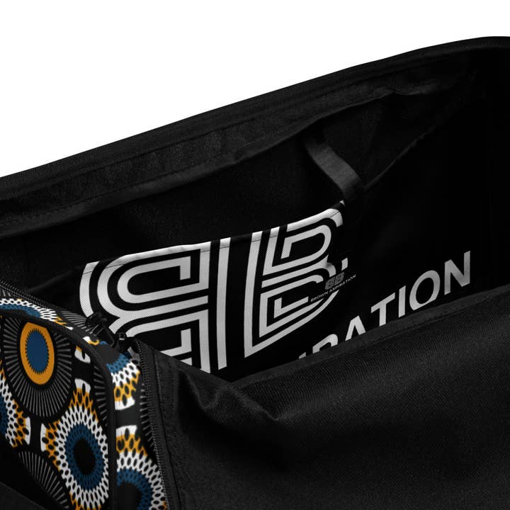 Brown Aspiration - Wholesale Weekender Bag - Women's - Ankara Wax Duffle bag8
