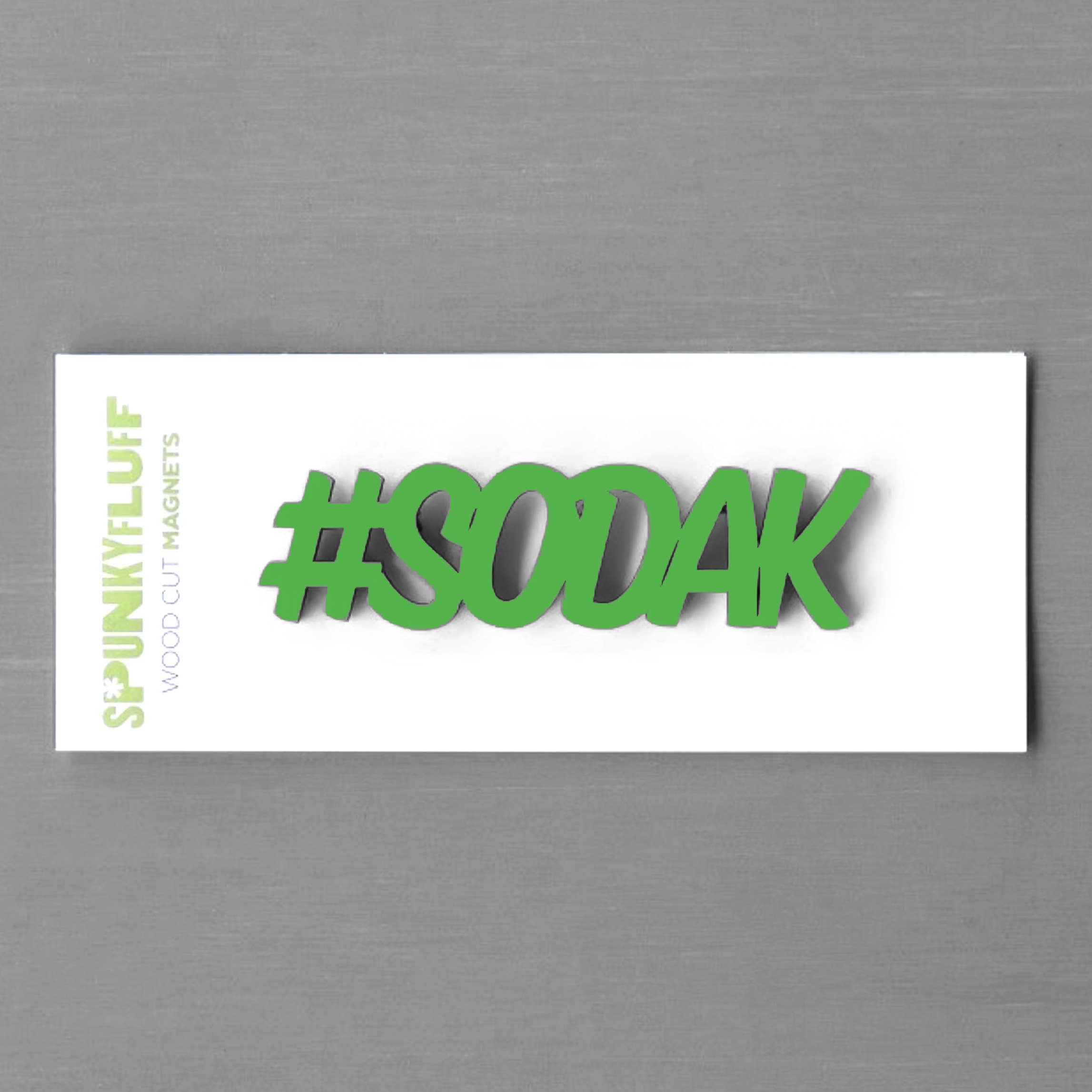 Spunky Fluff - Wholesale Magnet - Custom Tiny Word Magnets, Personalizable Wood Magnets9