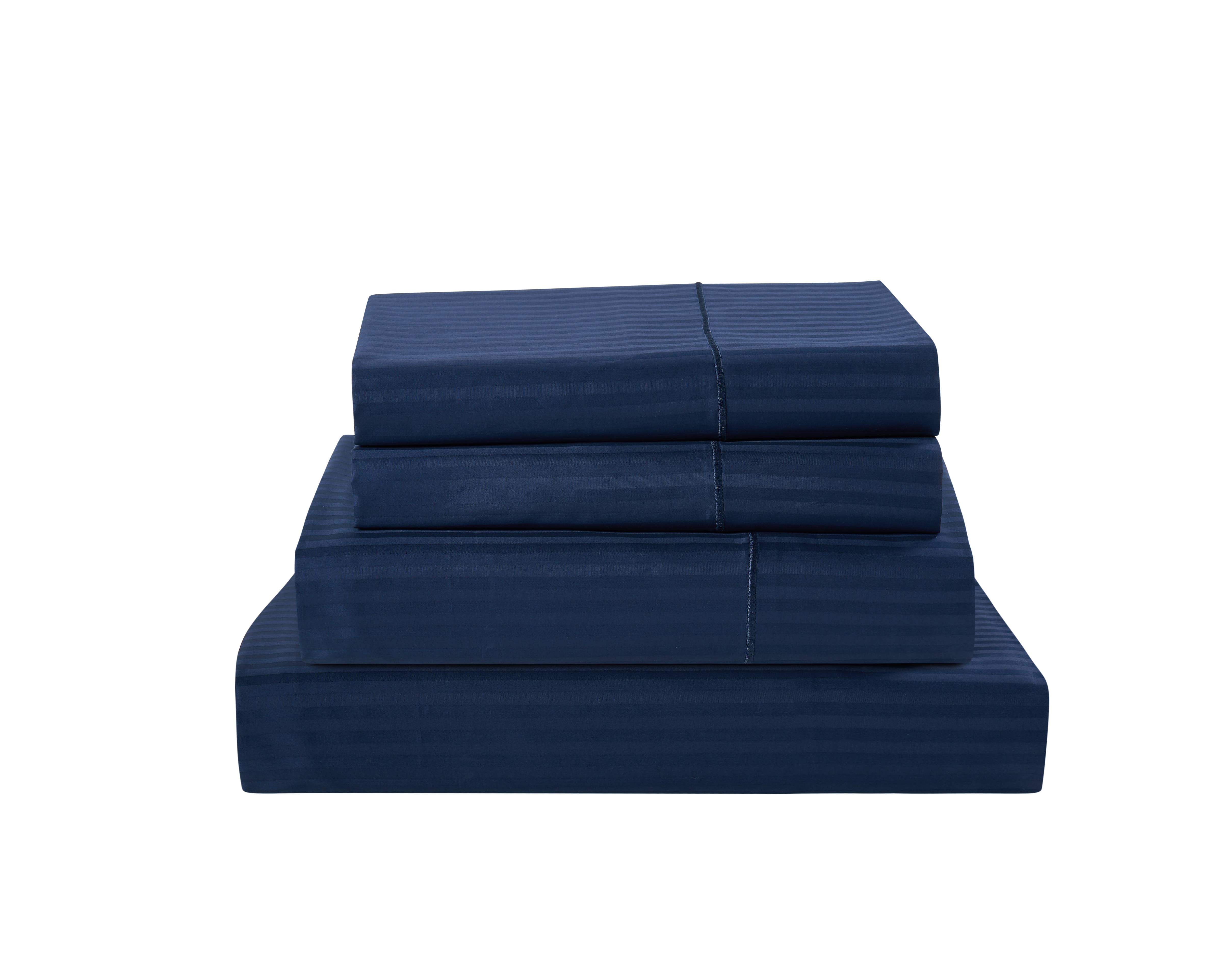 Bed Bath Fashions - Wholesale Sheet Set - Kathy Ireland 500 Thread Count Damask Stripe Sheet Set2
