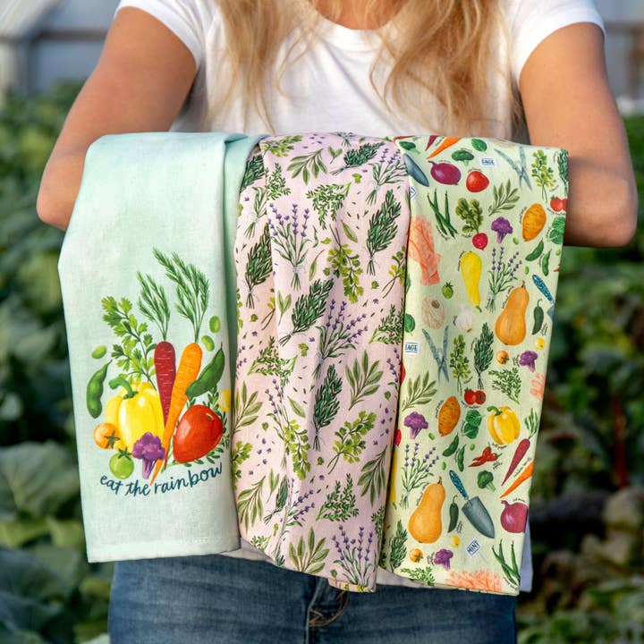 1canoe2 | One Canoe Two Paper Co. - Wholesale Tea Towel - In The Garden Kitchen Towel2