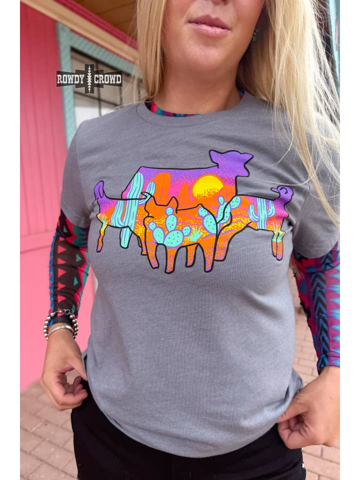 Rowdy Crowd Clothing - Wholesale Screen printed t-shirt – Women′s - Show Time Tee6