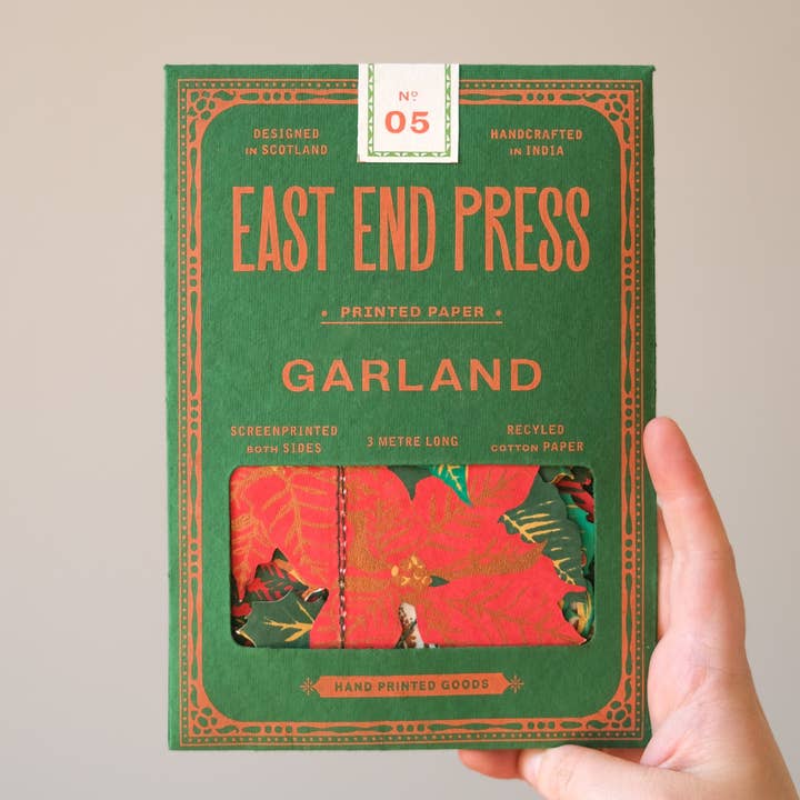 East End Press - Wholesale Bunting/Garland - Foliage Sewn Garland1