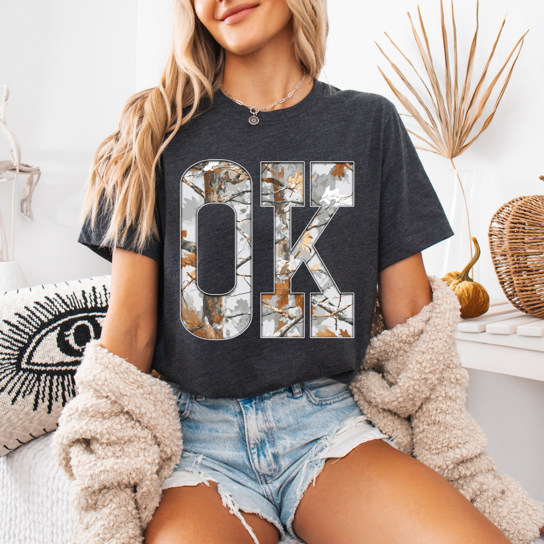 XO, Hannah - Wholesale Graphic Sweatshirt - Women's - OK Camo0
