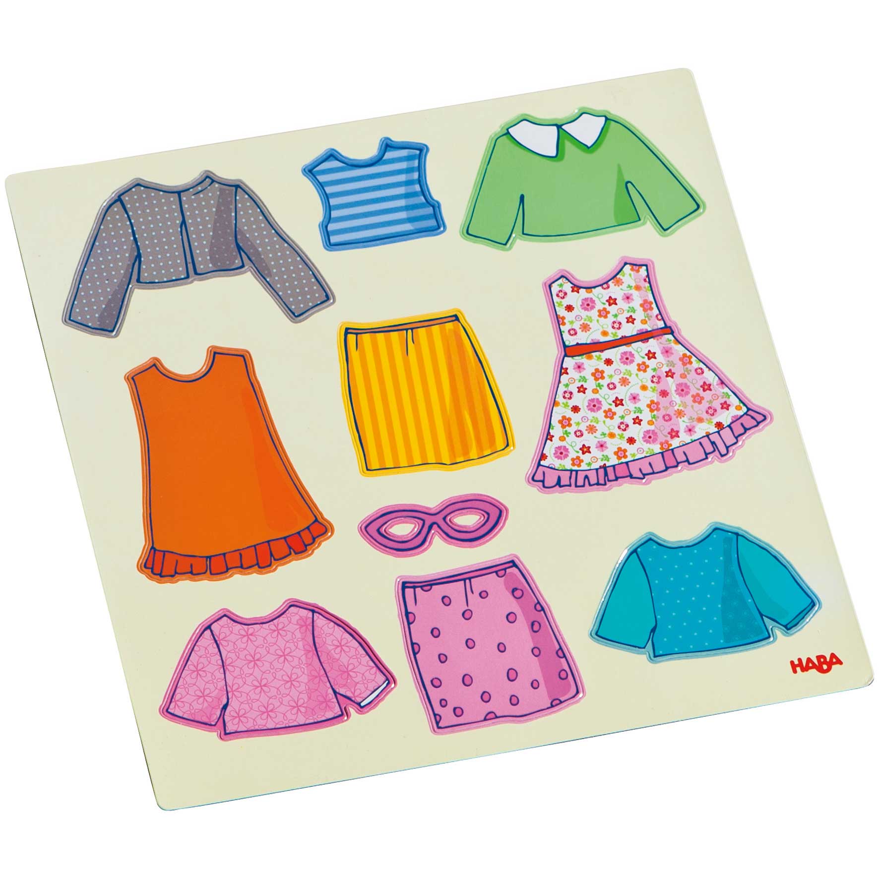 HABA USA - Wholesale Classic Toy - Kids - Dress-Up Doll Lilli Magnetic Game7