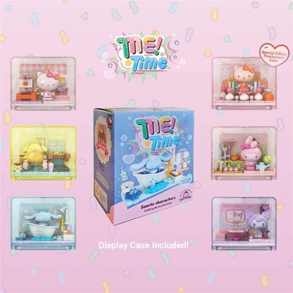 BCZShop - Wholesale Building Set - Kids - SANRIO BUILDING BLOCK ME TIME S1 BLIND BOX