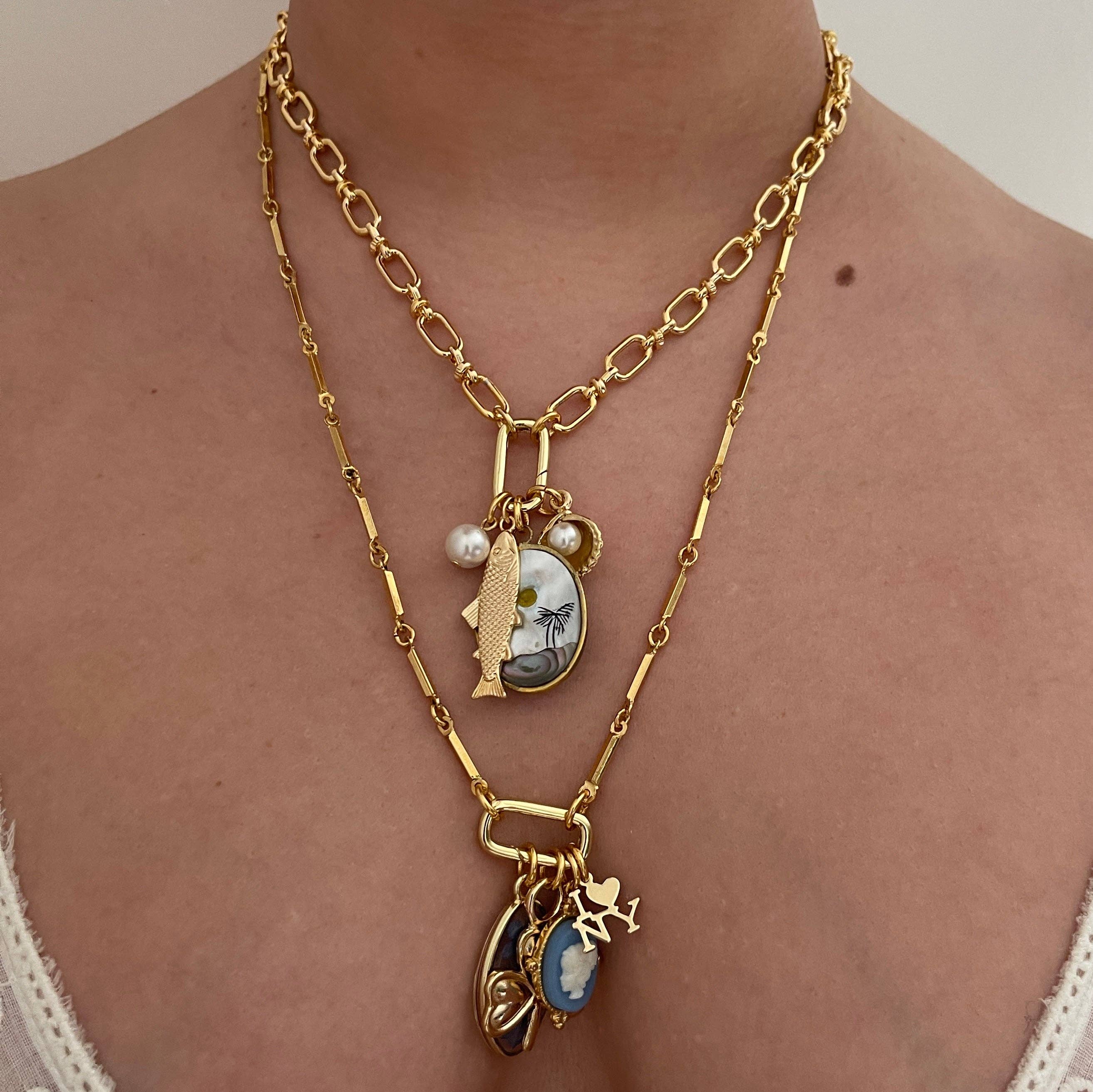 The Sage Vintage – wholesale Individuell berlock/hänge – Strandfynd Charm-paket1