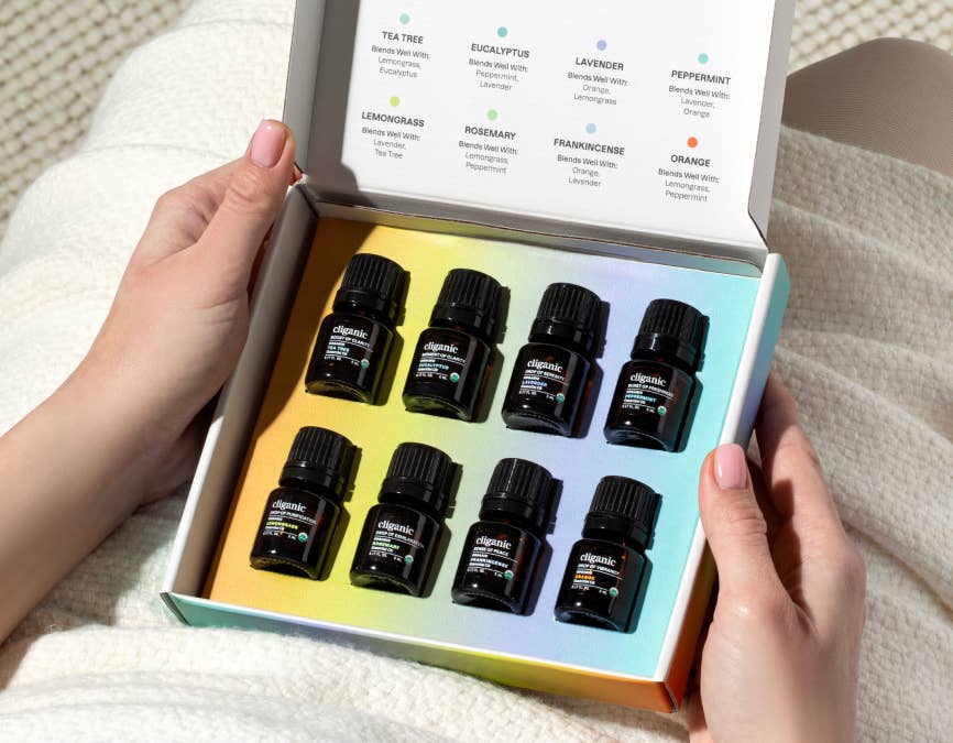 Cliganic - Wholesale Essential Oil - Essential Oils Set - Organic Aromatherapy Set (5ml)12