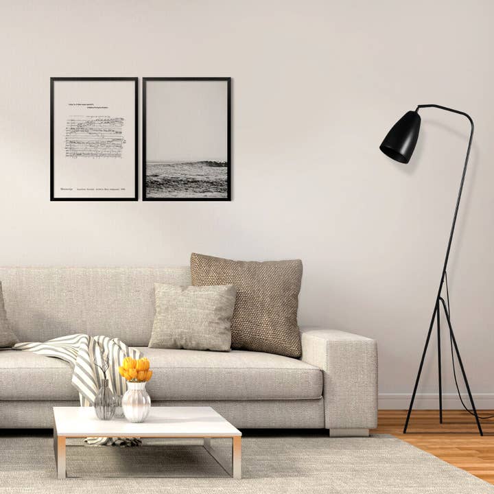 Tosel Shop - Wholesale Accent/Desk Lamp - LARSEN - Black Metal Articulated Floor Lamp2