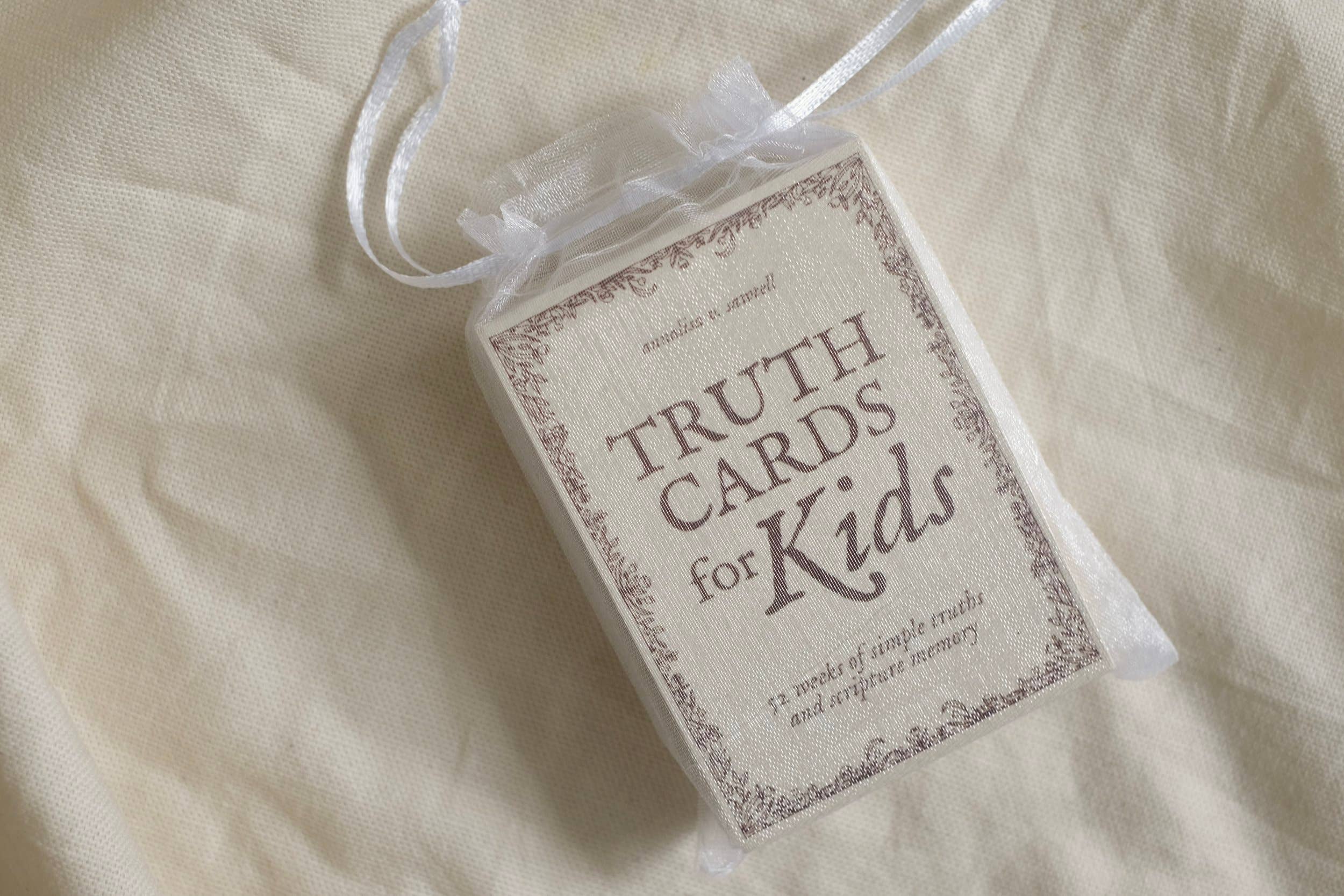 annalisa v. sawtell - Wholesale Learning Cards - Kids & Baby - Truth Cards for Kids (Set of 52) | Christian Resource7