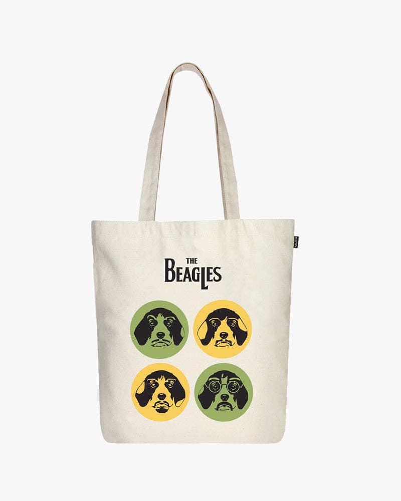 Ecoright - Wholesale Tote Bag - Unisex - Zipper Tote Bag - The Beagles0