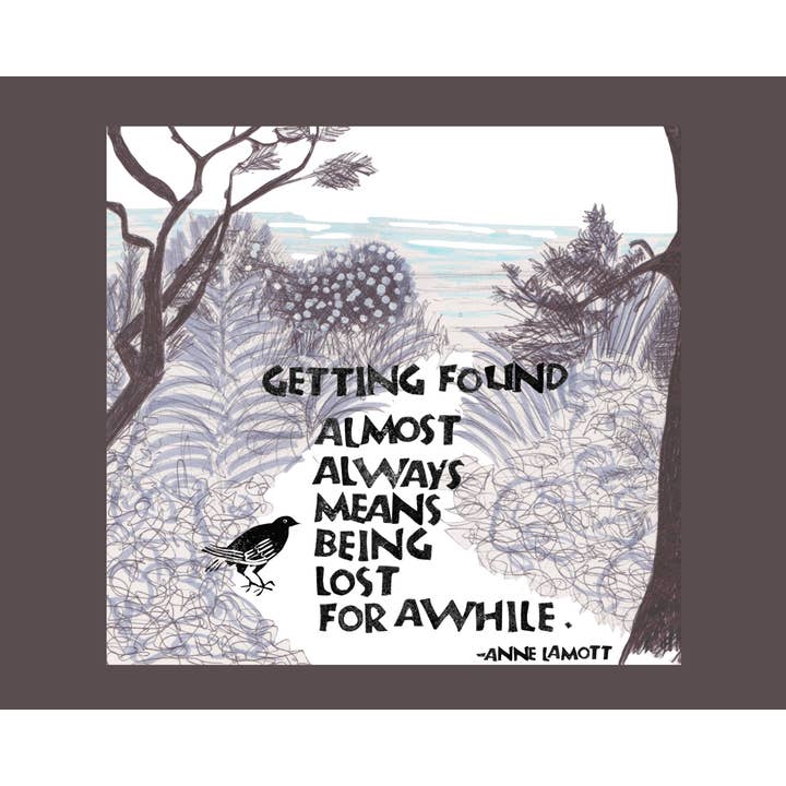 Six Card Set G006 Getting Found -- Anne Lamott for wholesale by ArtLight Media