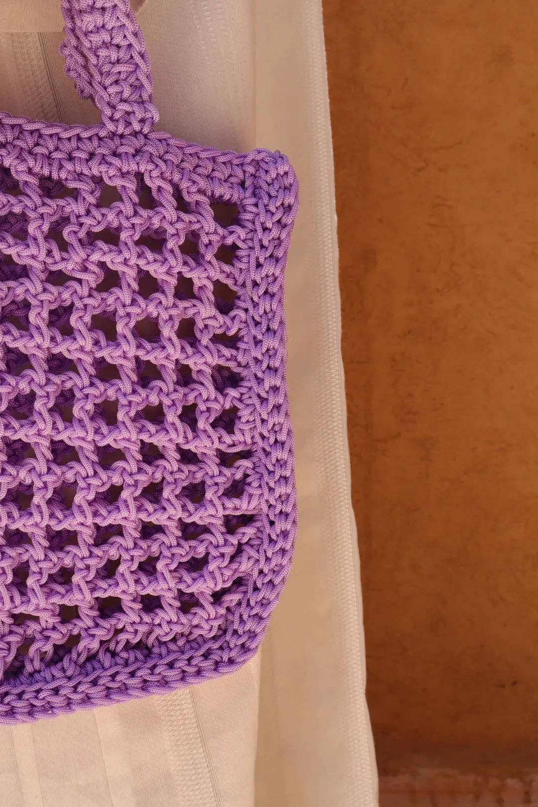 Néda - Wholesale Tote Bag - Women's - Handmade Nylon Crochet Handbag - KARINE (several colors available)9