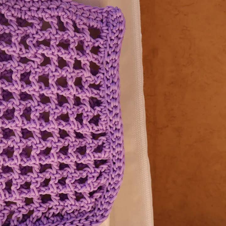 Néda - Wholesale Tote Bag - Women's - Handmade Nylon Crochet Handbag - KARINE (several colors available)9