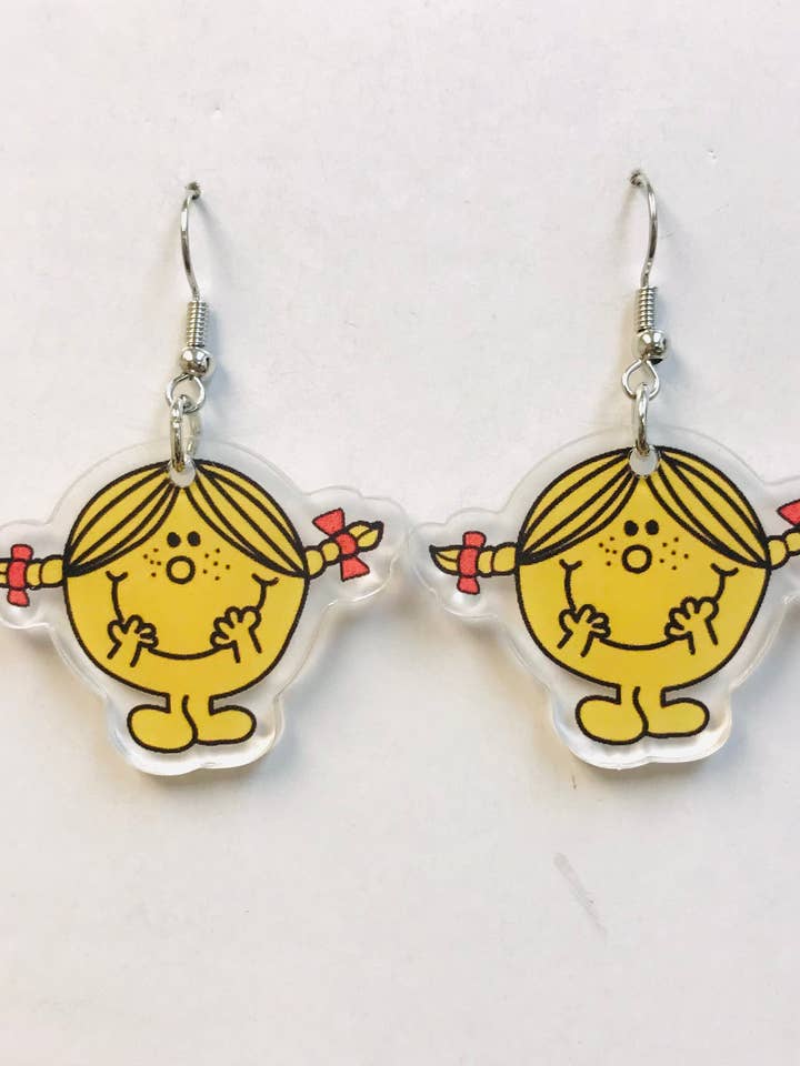 Akryl söta små Missy örhängen för wholesale av SimpleNGreat