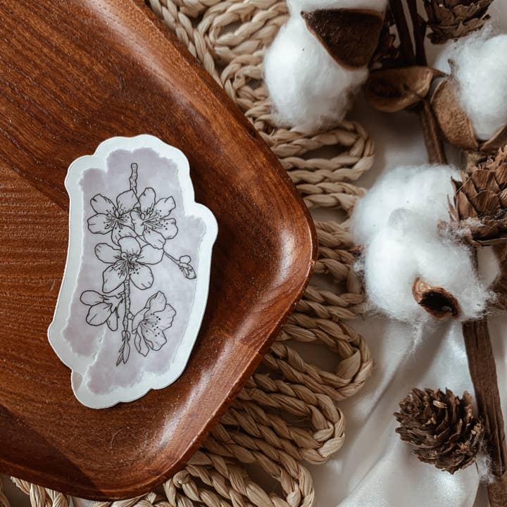 Vinilo Acuarela Flor Cerezo para venta al por mayor de Despues Designs